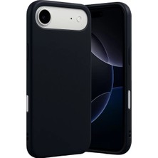 Aydogan's Ayd Iphone 17 Air Nano Içi Kadife Silikon - Siyah