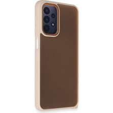 Aydogan's Ayd Samsung Galaxy A23 4g Kılıf Elegant Kapak - Pudra