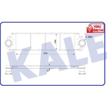 Kale Turbo Radyatörümultivan 5 Transporter 5 7H0145804A 343100
