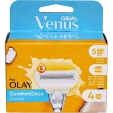 Gillette Venus Comfortglide Olay 4 Adet Yedek Başlık
