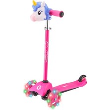 MarkEntegra 3 Tekerlekli Unicorn Işıklı Ni Cruiser Scooter