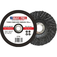 Bay-Tec 5 Adet MK0196 180MM Turbo Fiber Disk Zımpara