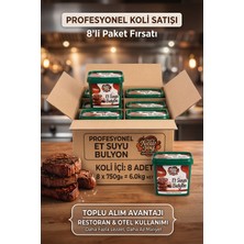 chef's new joy professional Et Bulyon 750 G x 8 Adet - 1 Koli (Koli Bazlı Avantaj Paketi)
