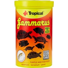 Sync Ticaret Gammarus Kurutulmuş Karides Kaplumbağa ve Balık Yemi 1000 ml 120 gr