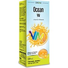 MarkEntegra Vm Vitamin Mineral Portakal Aromalı Şurup 150 ml