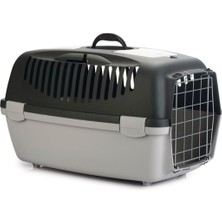 Sync Ticaret Beeztees Köpek Veya Kedi Taşıma Kabı, Koyu Gri/gri, 61X40X38CM