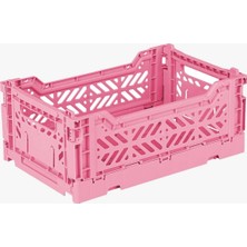 Empressco Şık Pembe Katlanabilir Mini Kasa, Kompakt ve Kullanışlı Tasarım