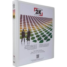 Sync Ticaret 2k 03-4d-B 4 Halka D Mekanizmalı Klasör Kutu Içi, Beyaz, 3 Cm, 16 Adet