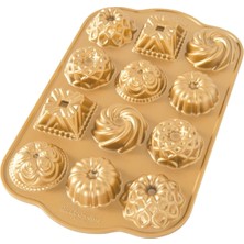 Sync Ticaret Nordic Ware Nordic Ware Bundt Pişirme Takıları/altın