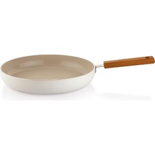 Sync Ticaret Schafer Ceramoni Seramik Tava 30 Cm-Krem