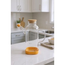 Sync Ticaret Bambum Petto - Bambu Kapaklı Yağdanlık 800ML
