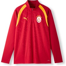 Gs Store Galatasaray Puma 1/4 Fermuarlı Uzun Kollu Antrenman Üst 78680801