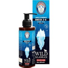 Larskas Kedi ve Köpek Için Doğal Omega 3-6 Wild Alaskan Triple Strength Balık Yağı I Fish Oil