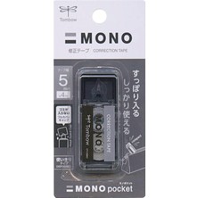 Sync Ticaret Tombow Mono Pocket Şerit Silici 5MMX4M Siyah