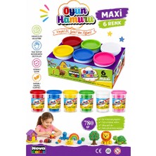 Artlantis Oyun Hamuru 6 Renk 780GR 1 Paket Nova Color 6 Lı Oyun Hamuru Kurumaya Karşı Dirençli Okul Öncesi Kreş Yumuşak Dokulu