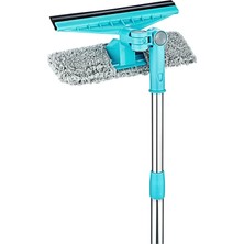 Sync Ticaret Trend Maison Mikrofiber Bezli Çekçek Teleskopik Duvar Cam Silecek Camsil Cam Mopu EH-314