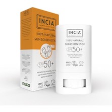 Larskas 100% Doğal Güneş Koruyucu Sun Stick Mineral Filtreli Hassas Cilt Bitkisel Uva Uvb SPF50+ 15 gr