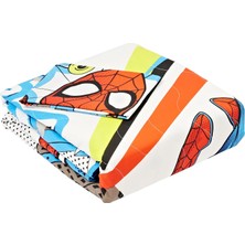 Taç Spiderman Hero Desenli Pamuk Nevresim, Çok , Kişilik