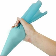 Sync Ticaret 93- Siliko World Krema Torbası Silikon 30CM, Mavi