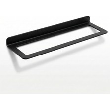 Sync Ticaret Duvara Monte Metal Şarap Rafı - Tekli Şişe Tutucu, 13,4" x 3,3" (34 x 8,5 Cm) - Modern Yüzen Şarap T