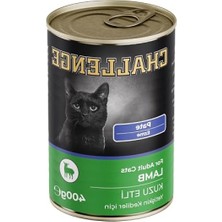 Larskas Kuzu Etli Besleyici Kedi Patesi - 400 gr