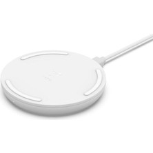 Belkin Boostcharge Kablosuz Şarj Pedi 10W (Qi Sertifikalı Kablosuz Şarj Cihazı) - , Adaptörü Dahil Değil