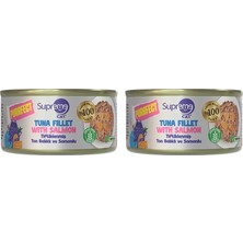 Larskas Purrfect Tiftiklenmiş Ton Balıklı ve Somonlu Konserve Kedi Sı 70 gr (2 Paketi)