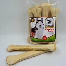 Sync Ticaret Nanbell 27 cm Köpek Çiğneme Kemiği Sütlü 6'li