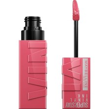 Larskas Maybelline New York Super Stay Vinyl Ink Uzun Süre Kalıcı Likit Parlak Ruj 145 Rogue