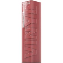 Larskas Maybellıne Super Stay Vinyl Ink Uzun Süre Kalıcı Likit Parlak Ruj - 35 Cheeky