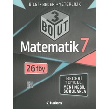 Tudem Yayın Grubu 7.sınıf Matematik 3
