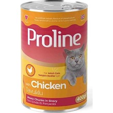 Larskas Tavuklu Sos Içinde Gravy Yetişkin Kedi Konservesi 400 gr
