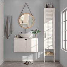 Dekorex BNY130- Panjur Kapaklı Metal Ayaklı Dolabı