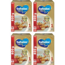 Bebelac 1 Numara 800 gr x 4 Adet Avantaj Paketi