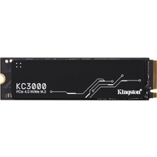 Kingston KC3000 Pcıe 4.0 Nvme M.2 SSD - Masaüstü Dizüstü Bilgisayarlar Için Yüksek Performanslı Bellek -SKC30