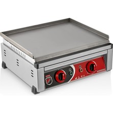Sync Ticaret Galleyz 50 cm Elektrikli Sanayi Tipi Pleyt Sac Izgara Barbekü