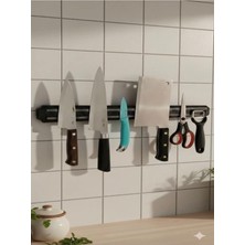 Sync Ticaret 55 cm Güçlü Manyetik Bıçak Askısı, Duvara Montaj Mıknatıslı Düzenleyici