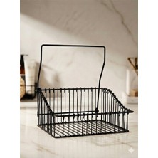 Empressco Çok Amaçlı Siyah Sepet 20X20 Banyo ve Mutfak Için Perfect Organizer