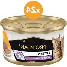 Larskas Tavuklu Yavru Kedi Konservesi - 85 Gr, 24'lü Paket