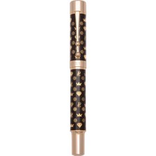 Piguet Genève Suisse È – Lüks Ergonomik Dolma Kalem & Tükenmez Kalem – Monogram Serisi – Alman M Uç, Kaplama – Refill , D