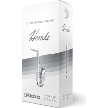 D'Addario Frederick L. Hemke Yaprakları Saksafon Için Kalınlık 3,0+ (5 Adet)