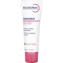 Larskas Bioderma Sensibio Defensive Rich Hassas ve Kuru Cilt Antioksidan E Vitamini Yoğun Nemlendirici Krem 40 ml
