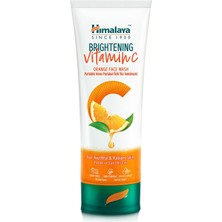Himalaya Vitamin C Parlaklık Veren Yüz Temizleyici 100 ml | Portakal Özlü | Tüm Ciltler | Paraben/sl