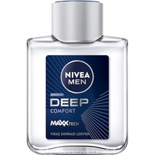 Larskas Nıvea Men Erkek Deep Comfort Tıraş Sonrası Losyon 100 Ml,nemlendirici,tahrişe ve Kurumaya Karşı Koruma,yenileyici