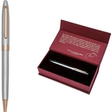 Piguet Genève Suisse È - Lüks Ergonomik Tükenmez Imza Kalemi - Sigma Serisi - Mavi Mürekkep - Kutulu ()