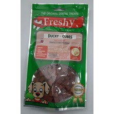 Freshy Ducky Cubes Taze Ördek Etinden Küp Ödül Maması