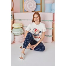 Sevim 15510  Baskılı Pijama Takım