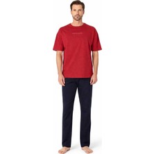 Pierre Cardin Penye Kısakol Pijama TAKIMLK-PC6086
