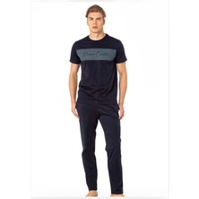 Pierre Cardin Penye Kısakol Pijama TAKIMLK-PC6080