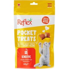 Larskas Pocket Treats Sensitive Hassas Kedi Ödül Sı 60 gr Tekli Paket